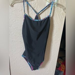 Capezio black leotard, Adult Extra Small